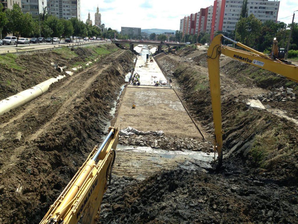 Regularizare Rau Bahlui in Mun. Iasi