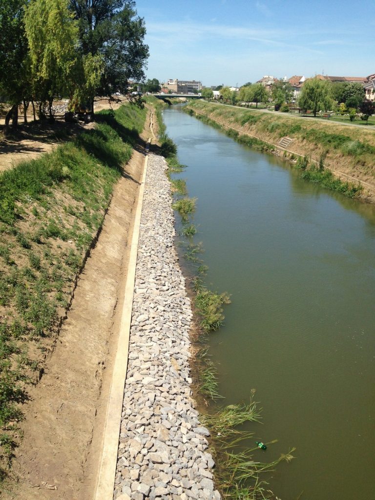 Consolidari Canal Bega in Mun. Timisoara