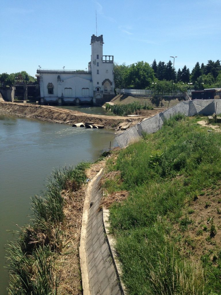 Consolidari Canal Bega in Mun. Timisoara